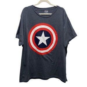 Marvel Captain America Men’s Graphic Shirt